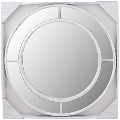 Azzure Home 16" Round Wall Décor Mirror Set, Perfect for hanging in the Entry Way, or Living Quarters