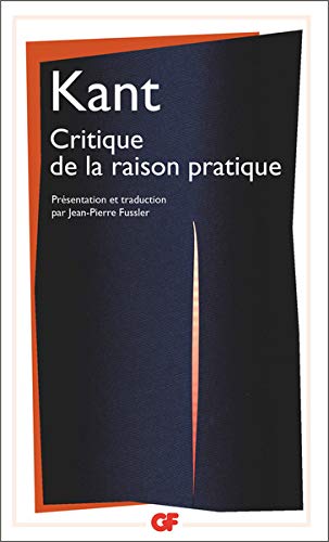 Critique de la raison pratique by Emmanuel Kant