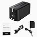 Inateck USB 3.0 Hard Drives Docking Station for 2.5 Inch and 3.5 Inch HDD SSD SATA I/II/III, Support UASP and 10TB Drives, Optimized for Ssd(Fd1003)