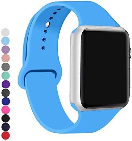 a8Miss Sport Band Compatible for Apple Watch 38mm 42mm Series 1, Series 2,Series 3 or 40mm 44mm Series 4 Series 5 Series…