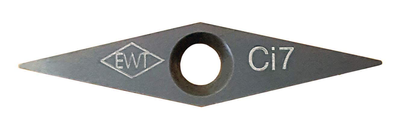 Authentic Easy Wood Tools Ci7 Diamond Shaped Replacement Carbide Cutter (12407) for Micro Easy Detailer Turning Tool