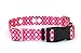 Invisible Fence Collar Compatible Heavy Duty Replacement Strap with The Rugged Lock-Easy Release Clip - Pink Dots | Medium Up to 18