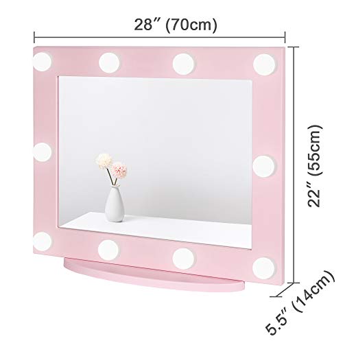 Waneway Hollywood Vanity Mirror with Lights, Large Lighted Makeup