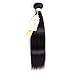 3Bundles Brazilian Human Hair Straight Brazilian Human Hair Extensions Unprocessed Natural Color Straight Virgin Human Hair Bundles
