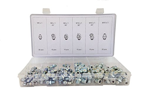 Swordfish 41271 Metric Zerk Grease Fitting Assortment, 110 Piece - Thumbnail 5