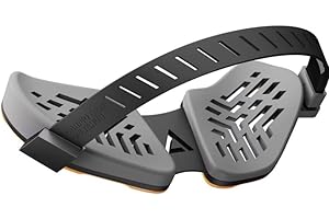 DELTAHUB Carpio G2.0 - Advanced Ergonomic Right-Handed Gaming Wrist Rest for Mouse - Superior Support for Serious Gamers - Anti-Fatigue, Smooth Glide (Large, Right, Grey)