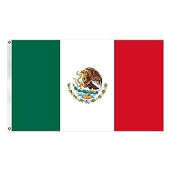 GSYLPFT Mexican Flags for Outside 3x5 Mexico Flag