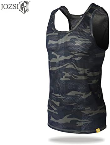 JOZSI camouflage design style, breathable and quick-drying men’s vest