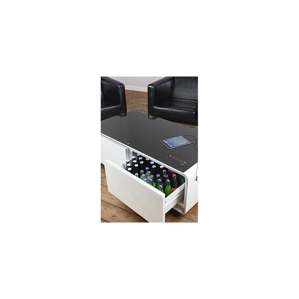CASO Sound & Cool Kombi aus Getränkekühler, Soundbar und LoungeTisch