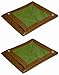 Foremost Dry Top 10057 5 ft x 7 ft Brown/Green Reversible Full Size 7-mil Poly Tarp - Pack of 2