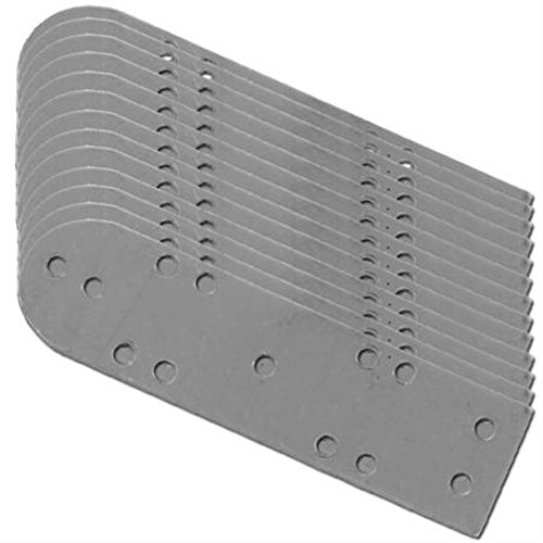 20 Gauge Custom Steel 100 Count Lamellar Plates Type 2
