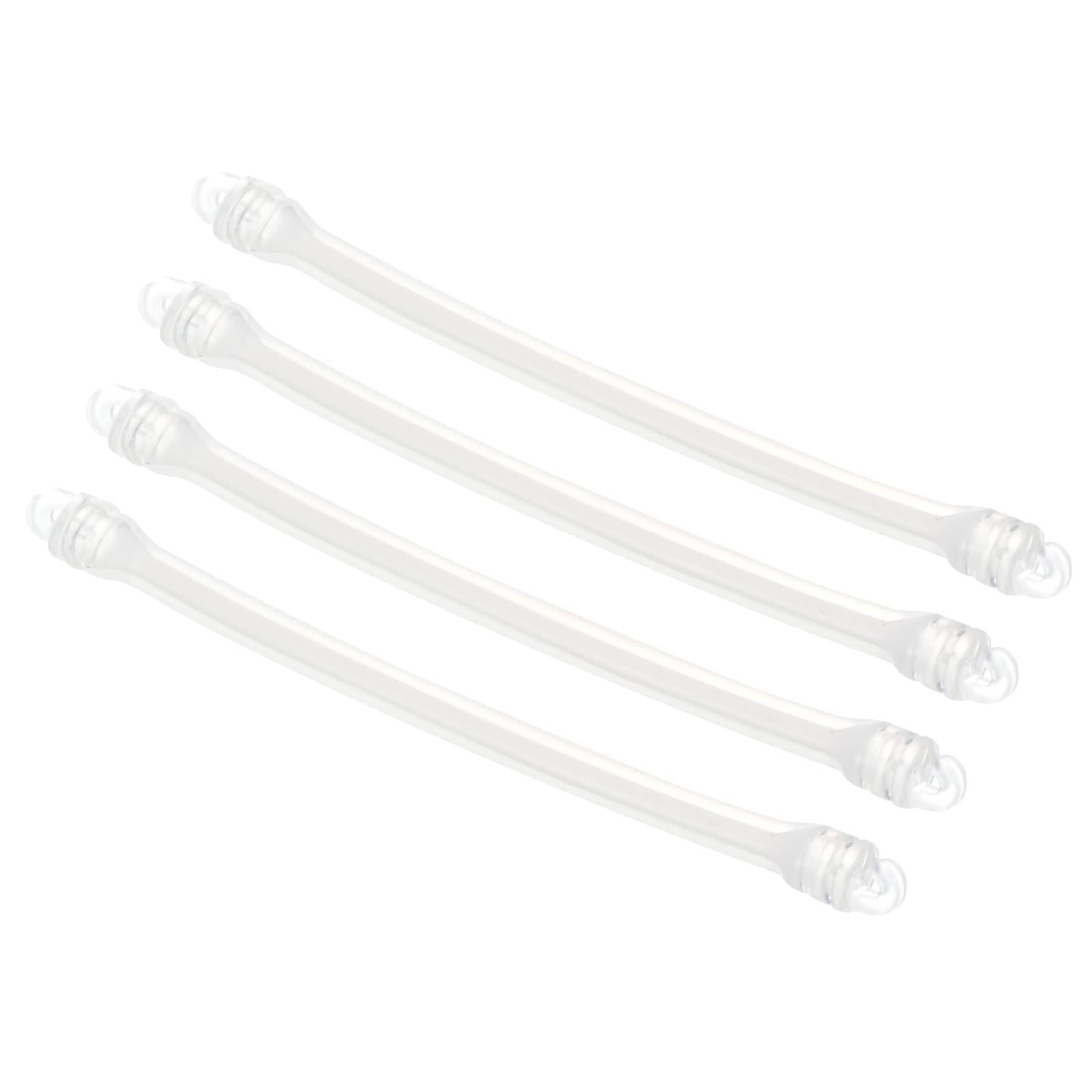 PATIKIL Tennis Dampener, 4 Pack Silicone Vibration Shock Absorber Racquet String Damping, White