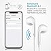 Wireless Headphones, Bluetooth Headphones, Bluetooth 4.1 Earbuds Sport Stereo Headset, Noise Cancelling Sweat Proof Earphones,CVC Noise Cancellation,Workout Headset with Built-in Mic and Carry Pouch