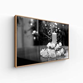 Canvas Wall Art for Living Room, Bedroom Black and White Article Framed Canvas Prints for Home Decoration Ready to Hang - 16x24 inches
