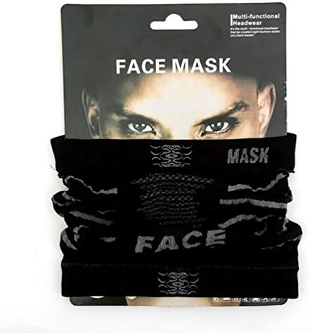 Keentix Multi-functional Performance Face Mask Balaclavas for Motorcycle Bike Skii Snowboard (Black)