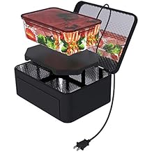 Portable Oven Personal Food Warmer for Prepared Meals Reheating & Raw Food Cooking at Work Without Using Office Microwave by Aotto