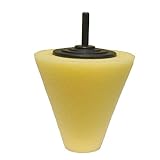 FTXJ Polisher Buffer Sponge, 6MM Cone Foam Buffing Polishing Waxing for Car Auto Wheel Hub (Color Random)