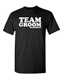 Team Groom Groomsman Wedding Party Adult T-Shirt Tee