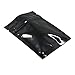 100 Pack 2.95x3.93 inch Resealable Flat Zipper Lock Bag for Zip Food Storage Lock Foil Heat Seal Pouch Coffee Candy Foil Packaging with Tear Notches
