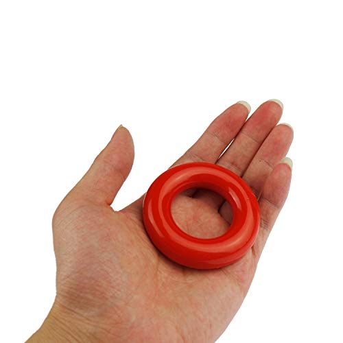 Zelerdo 2 Pack Golf Club Warm Up Swing Weight Ring, Black and Red