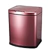 JenLn Container met recycling 5L capaciteit roestvrij staal intelligente inductie trash can keuken woonkamer creatieve…