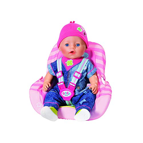 Zapf Creation Zapf 827512 BABY born Autositz mit Gurtsystem, Puppenzubehör 43 cm – Bild 6