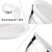 Stainless Steel Mixing Bowls Set of 5,with Plastic Lids-JUNING