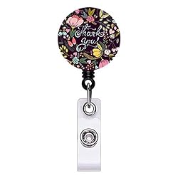 Retractable ID Badge Holder Nurse Badge Reels with
