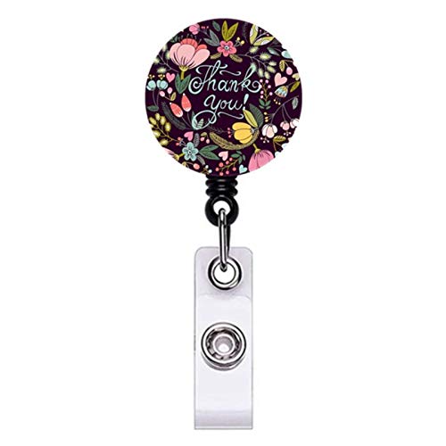 Retractable ID Badge Holder Nurse Badge Reels with