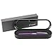 PILOT MR Retro Pop Collection Fountain Pen in Gift Box, Purple Barrel with Elipse Accent, Medium Point Stainless Steel Nib, Refillable Black Ink (91444)