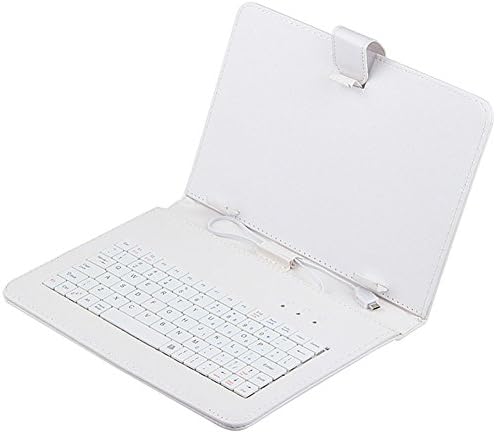 PADGENE Tablets keyboard Case Ultra-Slim PU leather Stand Universal Tablet PC Leather Case with Keyboard for M8 M9 M10 T7S S10 S11 P6 P7 P8 P9