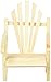Darice Slat Wood Chair, Natural