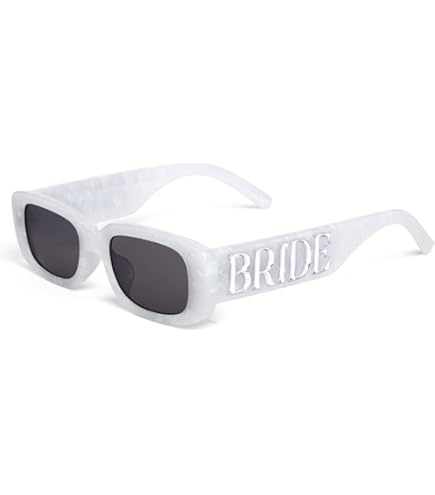 Amazon.com: xo, Fetti Gold Metal Bride Sunglasses  display picture 2