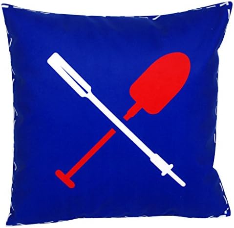 Coastal Style Decor Throw Pillow Covers By DECOPOW (Paddle)