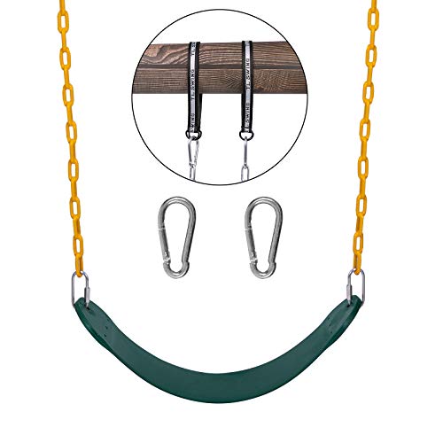 Sunnyglade Swings Seats Heavy Duty with 66" Chain,Playground Swing Set