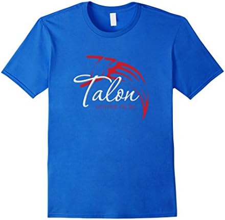 Mens Talon Guitar Picks - Classic Red Talon Shirt Medium Royal Blue