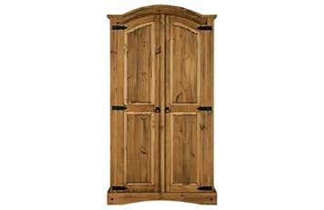 Puerto Rico 2 Door Wardrobe Dark Amazon Co Uk Kitchen Home