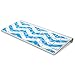 Kuzy Aqua Blue Chevron Zig-Zag Keyboard Cover for MacBook Pro 13
