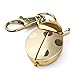 Women Gold Lady Girls Ladybug Key Chain Quartz Necklace Pocket Watch Xmas GIF.