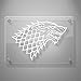 Starks Banner from The Decal Sticker for Car Window, Laptop, Motorcycle, Walls, Mirror and More. # 522 (6