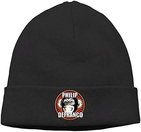 TianJunXinGuo Philip Defranco Funny Caps Skull Hat Soft Cotton Warm Hedging Cap,One Size