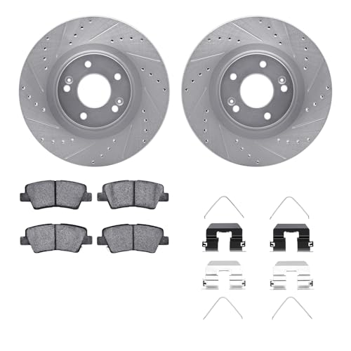 R1 Concepts Rear Brake Kit Fits 2011-2020 Hyundai Elantra; 2020-2024 Hyundai Ve…