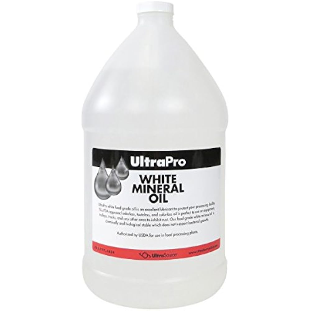 Food Grade Mineral Oil, 1 Gallon (128oz), For Cutting Boards Butcher