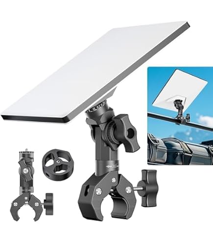 Starlink Mini Mount – Klemmhalterung Für Stange, Verstellbar. Perfekt Für Wohnmobil, Yacht & Camper!