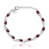 NYKKOLA 925 Solid Silver Stunning Fashion Jewelry Classic Twine Bracelet Unisex
