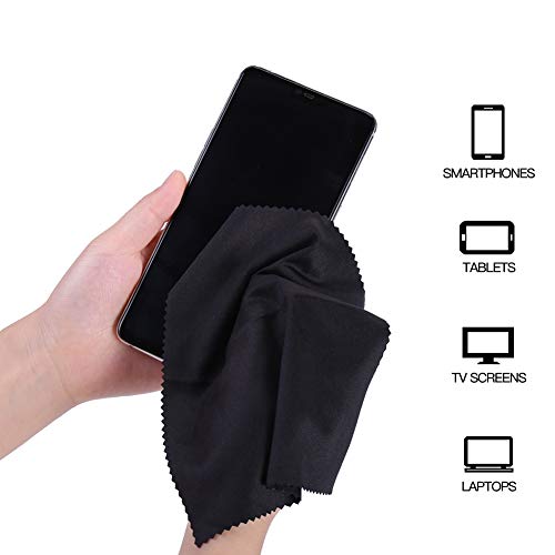 image for Hbg Microfiber Cleaning Cloths - (30 Pack) -for Glasses,Eyeglass,Cell 