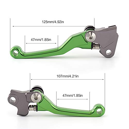 image for color tree Pivot Dirt Bike CNC Brake Clutch Levers For KAWASAKI KX250F