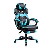 AJS Gaming Chair, Video Game Chair Ergonomic Task Racing Chair Adjustable Swivel PU Leather Office Chair, with Lumbar…