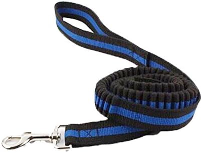 Espeedy Adjustable Dog Leash Nylon Bungee Traffic Lead, Dog Leash, Nylon Leads Rope Military Outdoor Camping Hiking Improved Dog Safety & Comfort
