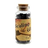 FQL 1 Bottle Of Octagonal Sealing Wax Sticks Beads For Wax Seal Stamp (Black)